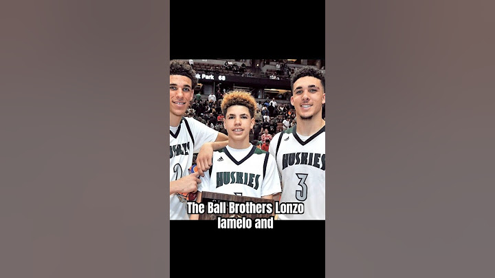 The Ball brothers: A basketball dynasty #nba #basketballplayer #basketball #lakers #lameloball
