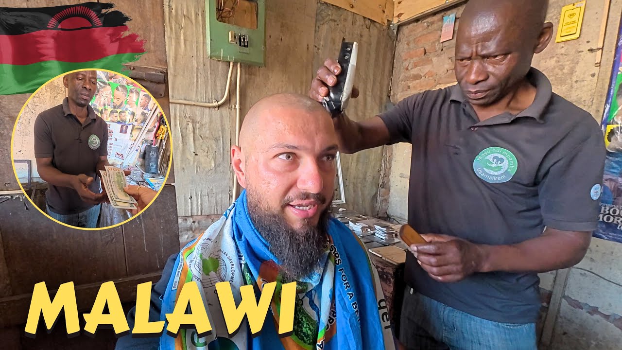 Are People Honest In Malawi? I Paid 400x More For A Haircut In Blantyre, Malawi 🇲🇼