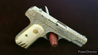 Gun Engraving Colt 1903 .32 cal by Derek Fernelius