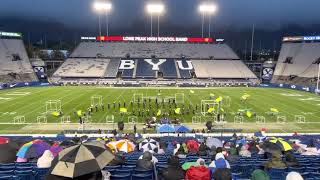 Lone Peak High School Marching Band - BYU Competition 10/12/2021
