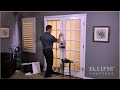Measure for Shutter with French Door cutout by Eclipse Shutter