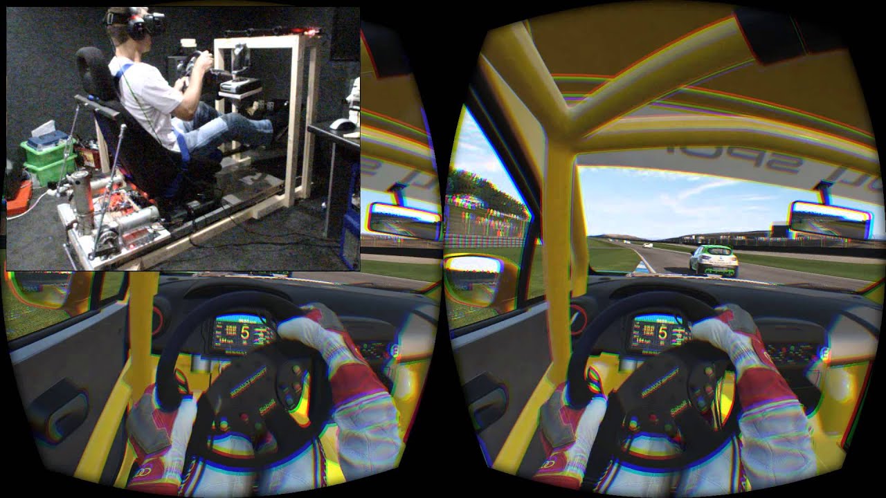 Project Cars 1st Race - Oculus DK2 - Motion Sim 3DOF - YouTube