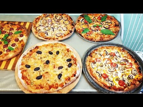 Video: Pizza De Brânză Subțire Cu Pepperoni