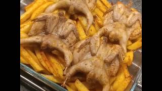 Fırında Çıtır Bıldırcın