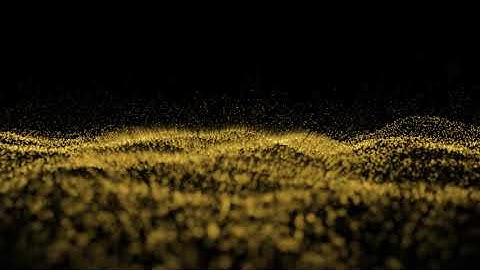 after effect  -Golden Glittery Particles Abstract Particle Animation Background  Stock Footage