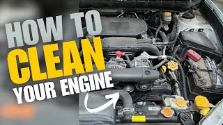 Avoid These Mistakes When Cleaning Your Engine