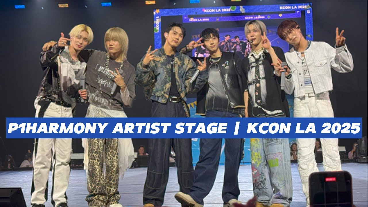 [4K] P1Harmony Artist Stage Full | KCON LA 2025