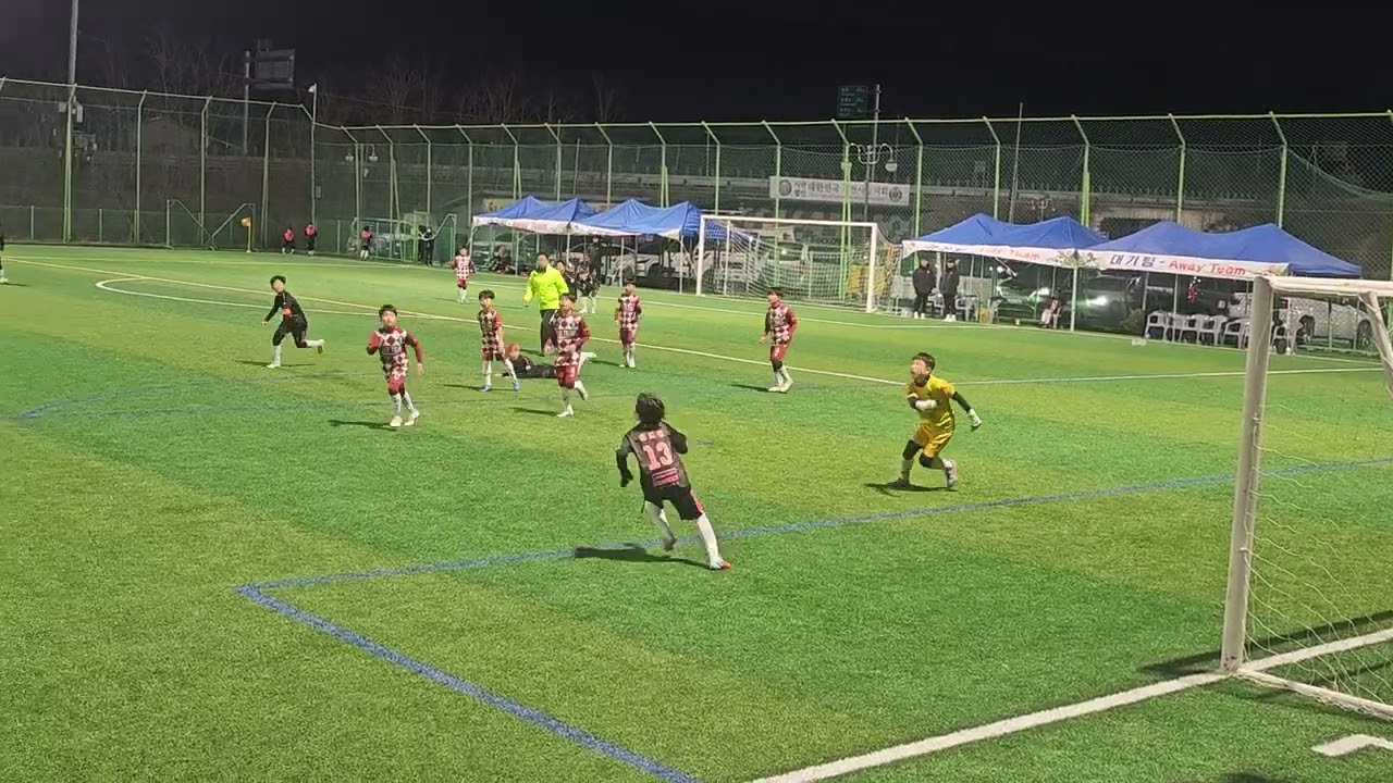 2026 보은동계전국유소년축구대회 U12 상위리그8강 대전 티키타카FC VS 양주 제이풋볼(전반전)