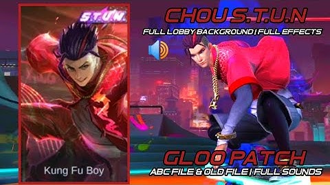 Chou S.T.U.N Skin Script | Mobile Legends Bang Bang