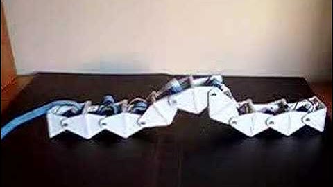 Cube Revolutions: Caterpillar locomotion