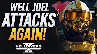 Helldivers 2 Its Happening Already! Joel Is Having A Great Time!