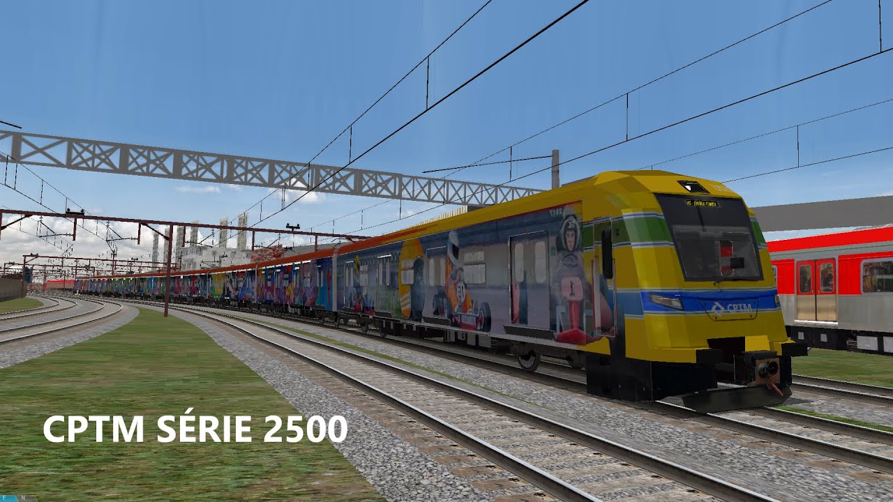 [ANIVERSARIO DE SP] Linha 11- Série 2500 (Ayrton Senna) | Itaquera × Palmeiras Barra Funda [OpenBVE]