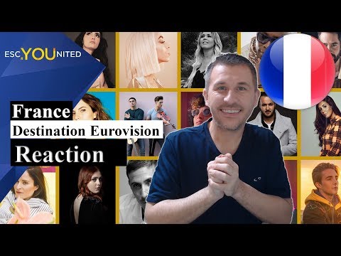 Destination Eurovision - Reaction to Snippets (France Eurovision 2019)