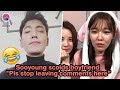 ❤️Boyfriend Jung Kyungho Flood Sooyoung`s IG Live with Comments..but 😂