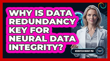 Why Is Data Redundancy Key for Neural Data Integrity?