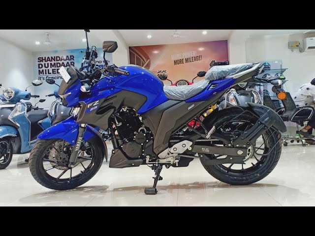 Yamaha FZ 25 2022 Racing Blue Details Review 🔥✓With On Road