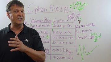 Option Trading Basics: How Option Pricing Is Determined [Ally Whiteboard Video Series]