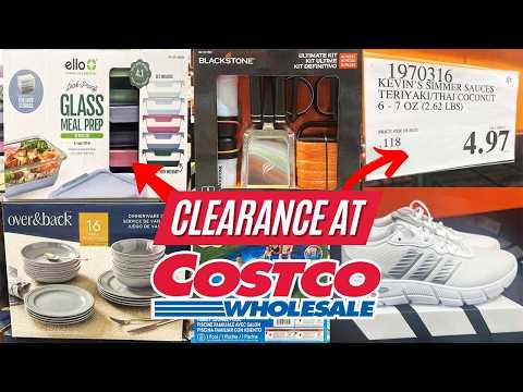 🔥COSTCO NEW CLEARANCE FINDS FOR JULY 2026:🚨50%-85% PRICE DROPS! Glass Meal Prep, Adidas Sneakers