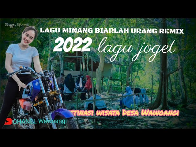 Lagu Minang Bialah urang Bakato Remix 2022 latar video wisata desa wawoangi #lagutren #padang class=