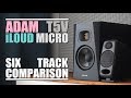 Adam Audio T5V vs iLoud Micro Monitor  ||  6-Track Comparison