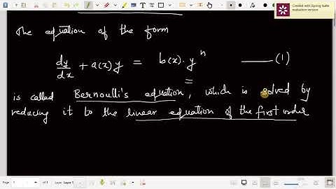 Lec5b: Bernoulli