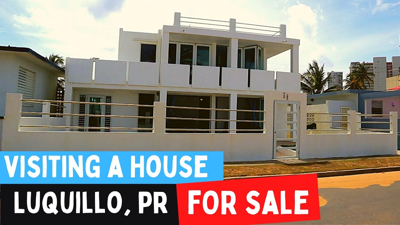 Visité casa frente a la playa en Luquillo PR cerca de los kioskos 2022