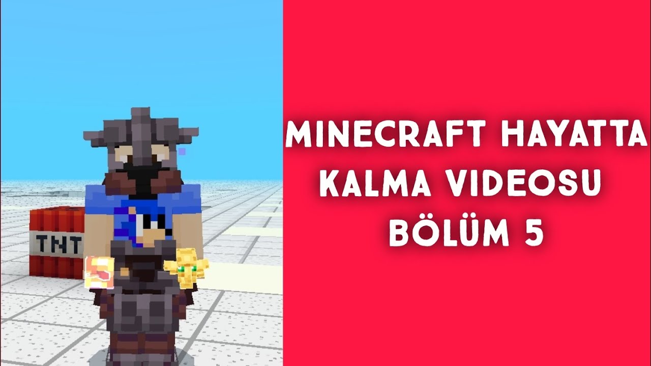 Minecraft hayatta kalma videosu part 5 