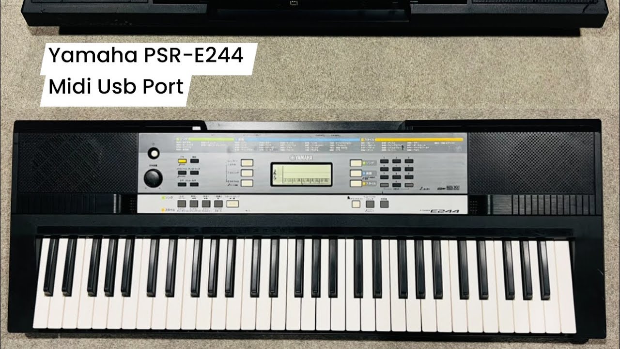 Yamaha PSR-E244 Keyboard ( Wilsons Music Instruments