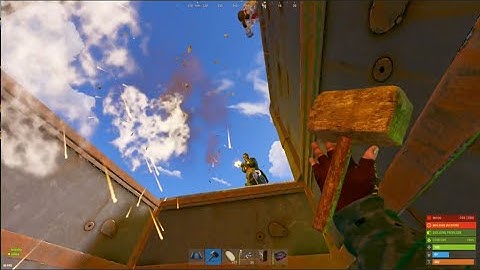 He Almost Had The Best Raid Defense In Rust #shorts