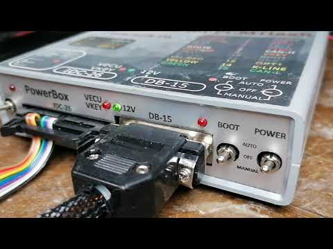 Подключение PCMFlash PowerBox MEV17.4