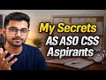 How Top CSS ASO Candidates Prepare A Complete Breakdown of Smart Study and Score-Boosting Techniques
