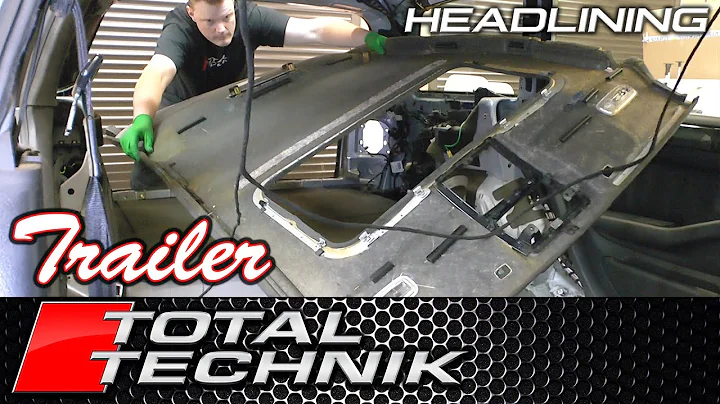 TRAILER - How to Remove Headlining COMPLETE PROJECT - Audi A6 S6 RS6 (C5 1997-2005) - Avant (Estate)
