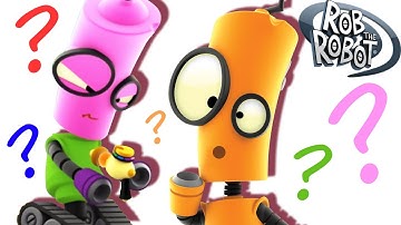 Cartoon | Color Confusion | Cartoons For Children | Rob The Robot