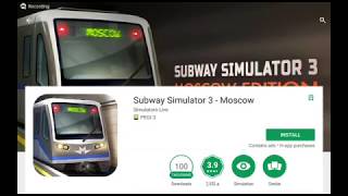 Subway simulator 3 Moscow on the app store screenshot 2