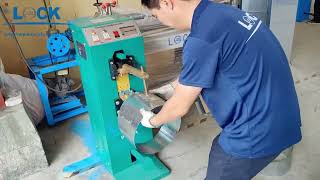 LOCK-Spot welding machine DN-25#ductmachine #hvac #lock #processing #spotting #weldingmachine