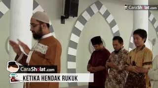 Sikap Sebelum Rukuk - Video Tutorial Cara Sholat