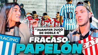 FRACASO / RACING 1-2 TALLERES (RE) / COPA ARGENTINA / REACCIÓN CON @julibelico