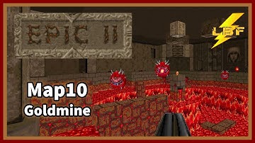 GOLDMINE | Doom II: Epic 2 [Ultra-geweld 100%] - Map10