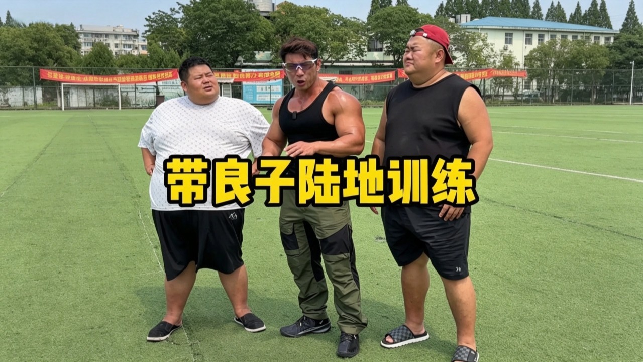 今天是良子训练第二天，直接给他上强度！ 縮圖