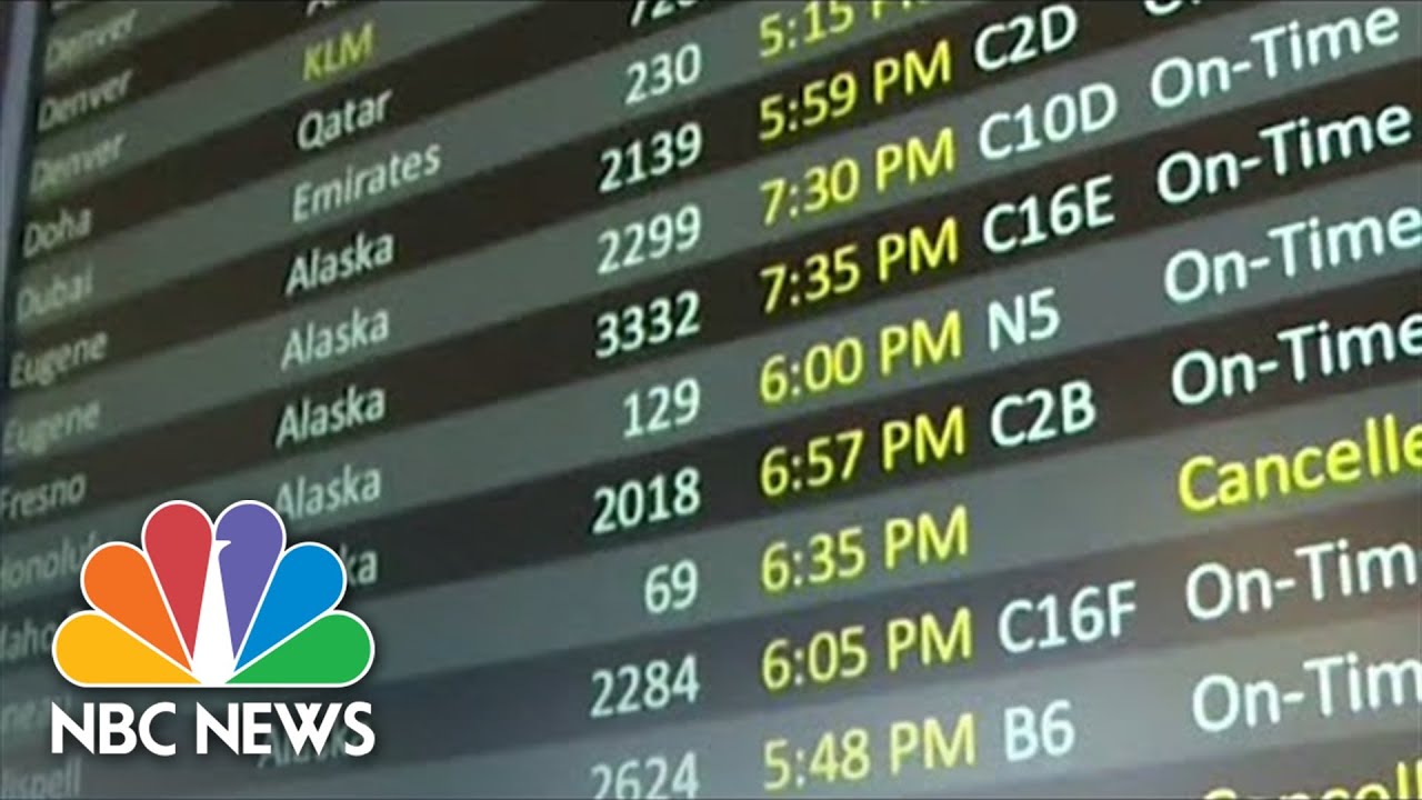 Travel Snags Continue For Passengers After Weekend Of Delays  Cancellations