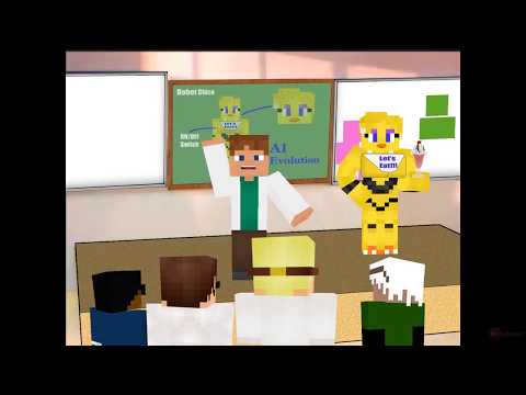 5 Nights at Freddy's Animation Minecraft Ep 4 Freddy Bear introduces Chicaa
