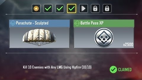 Call of Duty Mobile Kill 10 Enemies with Any LMG Using Hipfire Task Complete