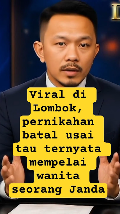 Viral pernikahan di Lombok batal #news #global #lombokviral #pengantinviral