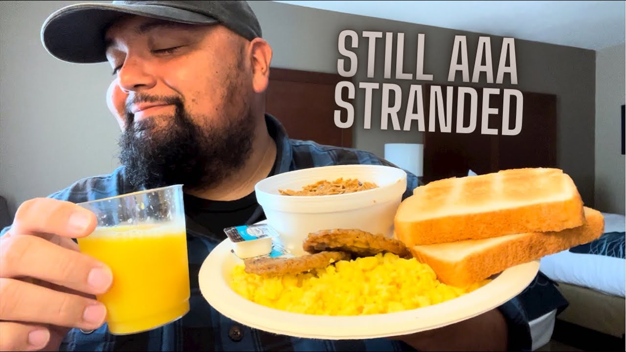 Free Motel Breakfast + Subaru Dealership Update ⛔️🚙 Stranded By 