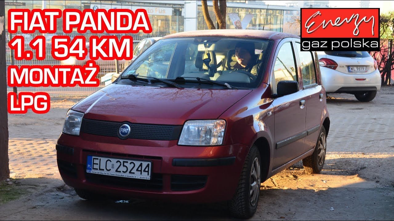 Montaż LPG Fiat Panda 1.1 54 KM 2006r w Energy Gaz Polska