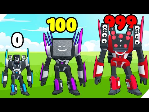 СЫМЫЙ СИЛЬНЫЙ СПИКЕРМЕН РОБОТ  КОНЕЦ ИГРЫ! Mechangelion Robot Fighting