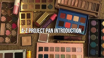 A- Z Project Pan Introduction 2019