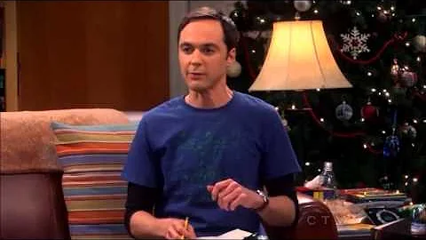06x11 Sheldon singing christmas songs - The Big Bang Theory