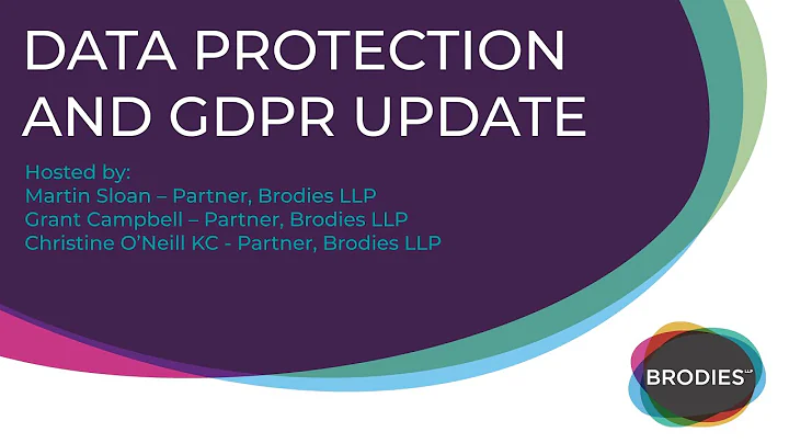 Data Protection and GDPR update November 2025