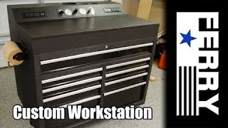 web article - https://nickferry.com/2014/10/custom-mobile-work-station/ My custom mobile workstation. I do work for local live theater 